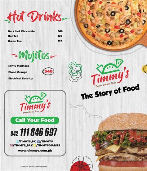 Timmys Takeaway Menu in Sheffield .